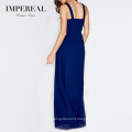 New style chiffon lady elegant halter summer short sequin party long dress